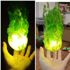Floating Fireball Prop - LED Glowing Fireball Ornament