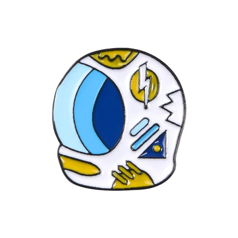 Space Out Enamel Pins