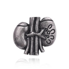Medical Anatomy Kidney Vintage Pin