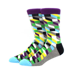 Men's Diamond Pattern Socks