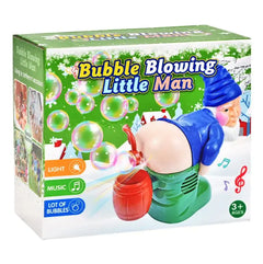 Electric Santa Claus Bubble Machine