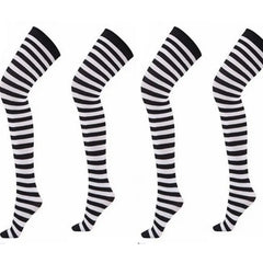 Colorful Striped Stockings