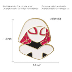 Marvel  Deadpool and Spider-Gwen Enamel Pins