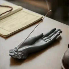 Incense Stick Holder and Hand Sculpture