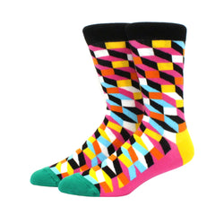 Men's Diamond Pattern Socks