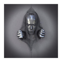 Metal on Metal Canvas Painting