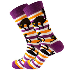 Halloween Themed Print Socks
