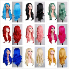 Colorful Long Wavy Wig
