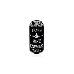 Dark Black Enamel Pins