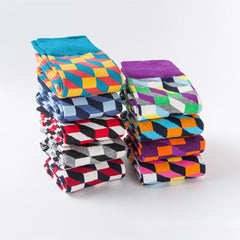 Men's Diamond Pattern Socks