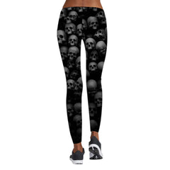 Halloween Printed High Stretch Yoga Leggings