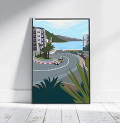 F1 Racing Luxe Canvas Art Print