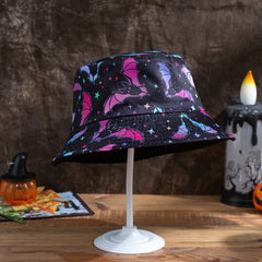 Reversible Fisherman Hat with Halloween Designs