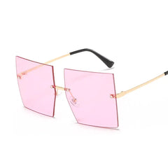 Oversized Vintage Square Sunglasses