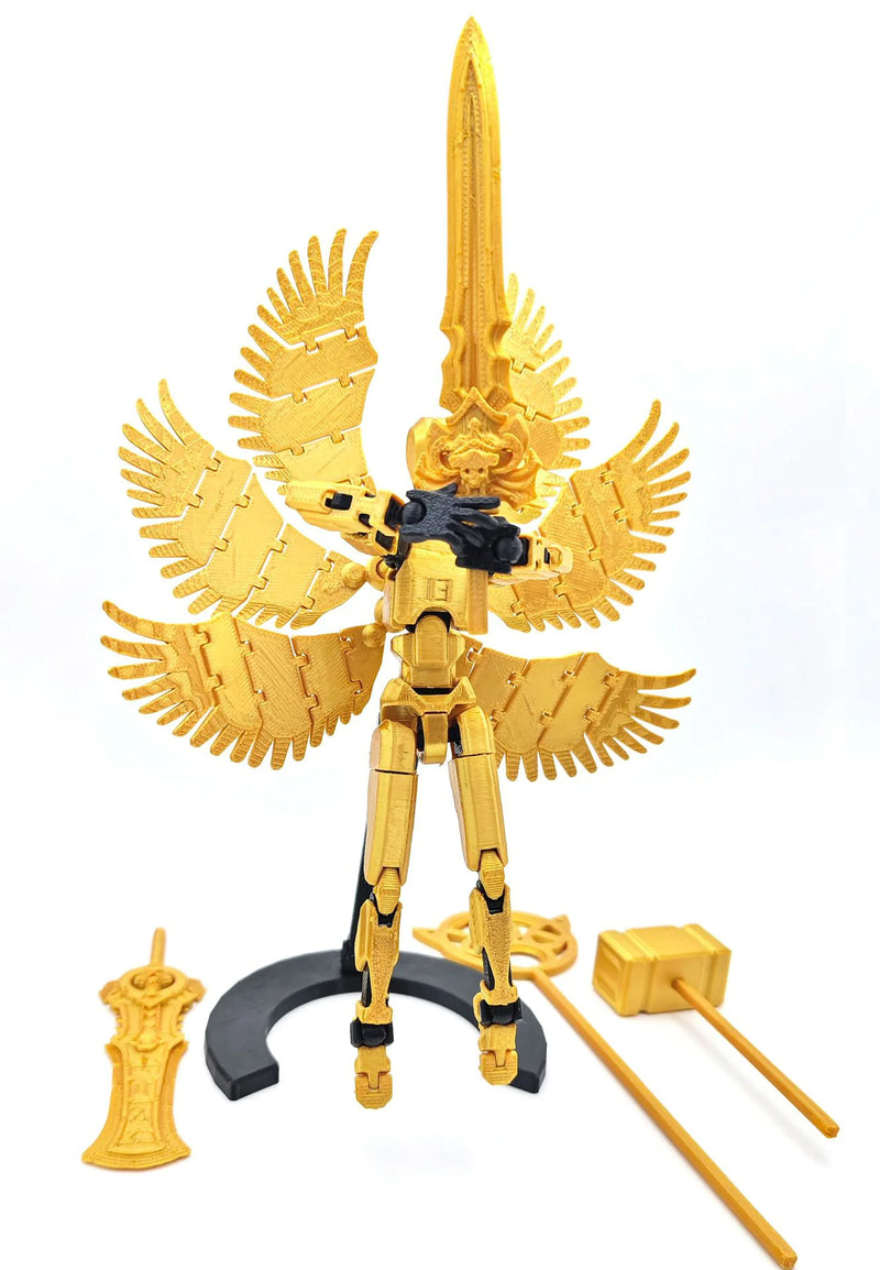 Multi-Movable Assembled Action Figures