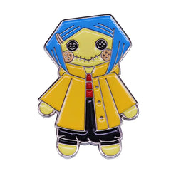 Coraline Doll Enamel Pin