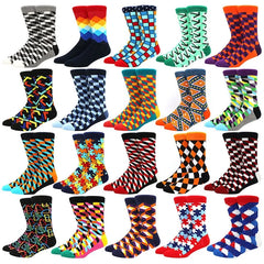 Men's Diamond Pattern Socks