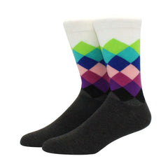 Men's Diamond Pattern Socks