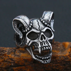 Demon Skull Ring