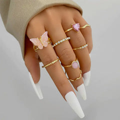 Bohemian Ring Set