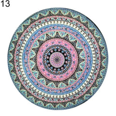 Mandala Elephant Round Tapestry - Variety of Colors and Designs