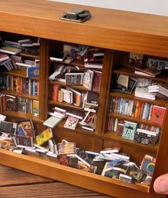 Tiny Anti-Anxiety Bookshelf Ornament