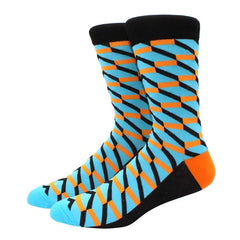 Men's Diamond Pattern Socks
