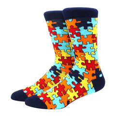 Men's Diamond Pattern Socks