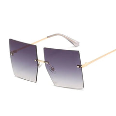 Oversized Vintage Square Sunglasses