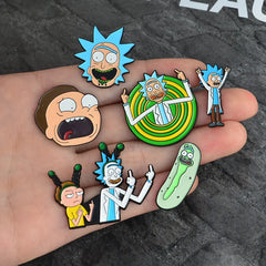 Rick and Morty Enamel Pins