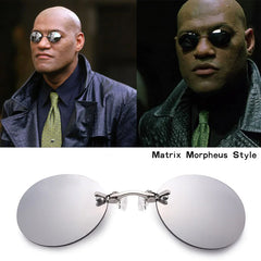 Morpheus Metal Round Frame Sunglasses