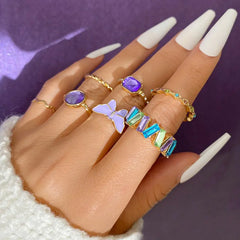 Bohemian Ring Set