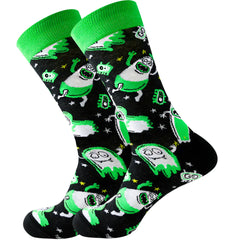 Halloween Themed Print Socks