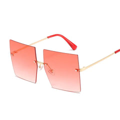 Oversized Vintage Square Sunglasses