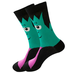 Halloween Themed Print Socks