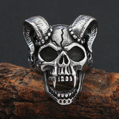 Demon Skull Ring