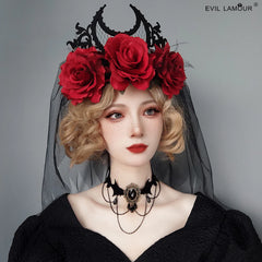 Witchy One-Piece Rose Hat