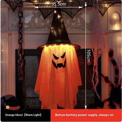 Glowing Scream Ghost Decoration Props