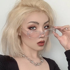Vintage Rectangle Sunglasses