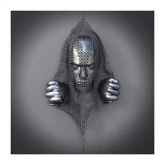 Metal on Metal Canvas Painting