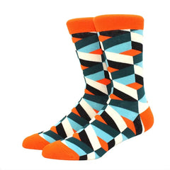 Men's Diamond Pattern Socks