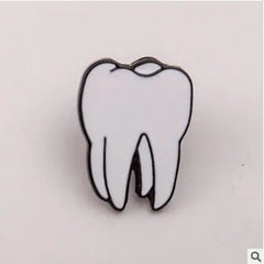 Human Body Parts Enamel Pins