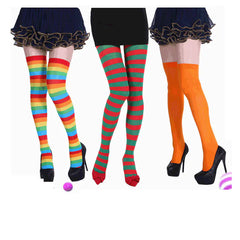 Colorful Striped Stockings