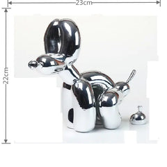 Balloon Dog Poo Statue