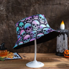 Reversible Fisherman Hat with Halloween Designs