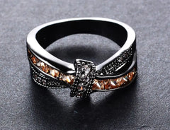 Citrine Gemstone Ring (November Birthstone)
