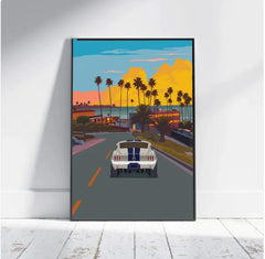 F1 Racing Luxe Canvas Art Print