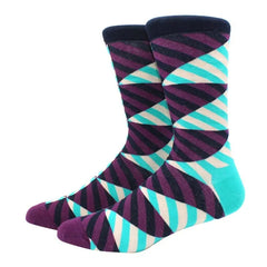 Men's Diamond Pattern Socks
