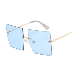 Oversized Vintage Square Sunglasses