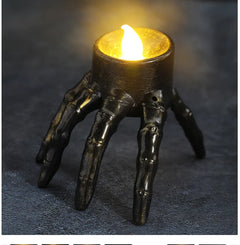 Halloween LED Finger Candles or Square Skull Candle